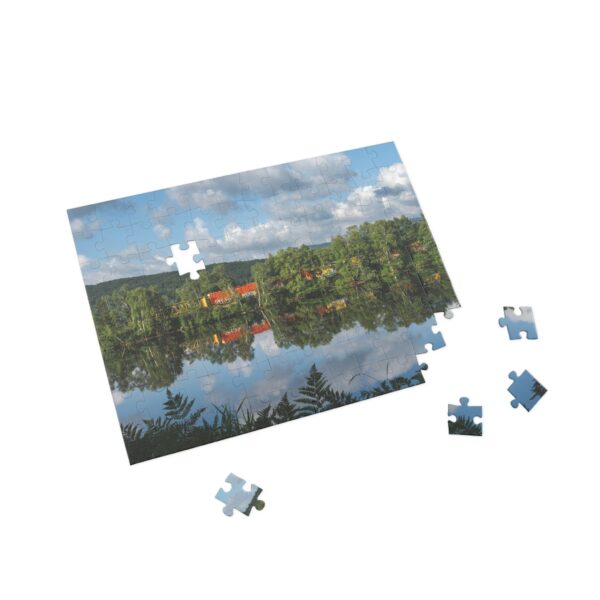 Puzzle - Trains in Vermont, Jigsaw Puzzle - Image 4
