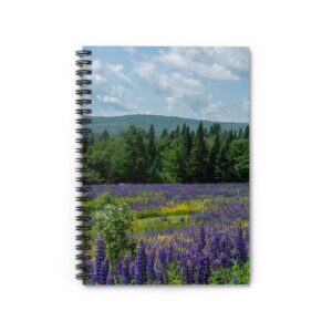 Spiral Notebook - Field of Lupine