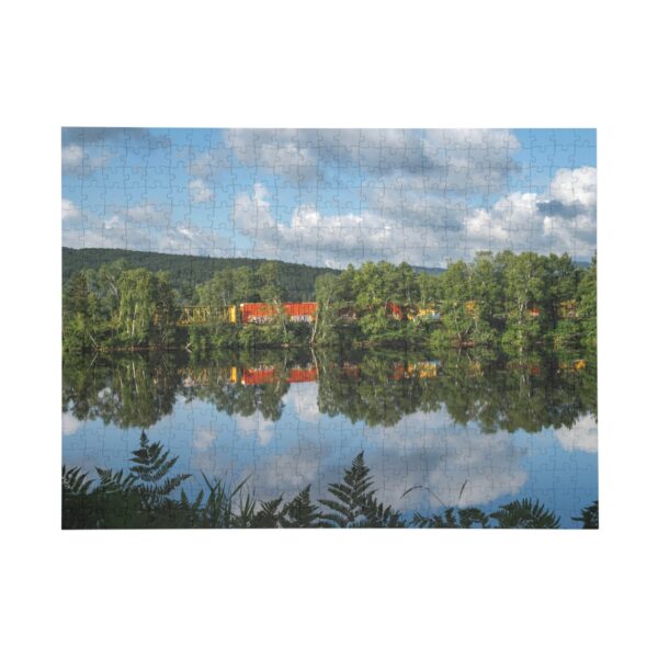 Puzzle - Trains in Vermont, Jigsaw Puzzle