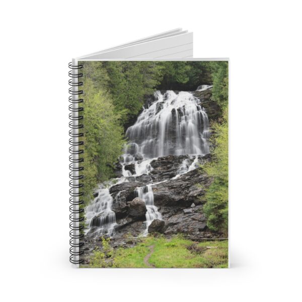 Spiral Notebook - Waterfall in New Hampshire Ruled Line - Image 2
