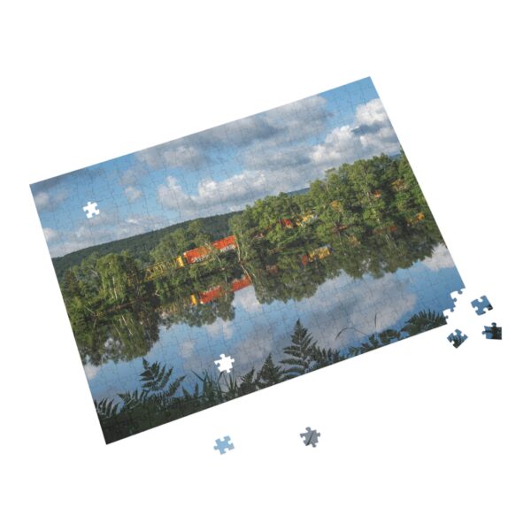 Puzzle - Trains in Vermont, Jigsaw Puzzle - Image 2
