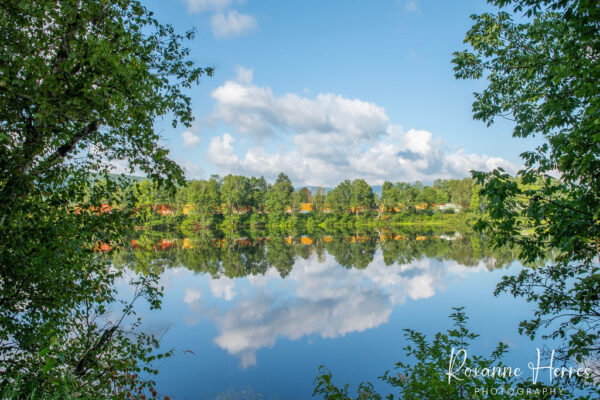 Spring Time, Train in Island Pond Vermont