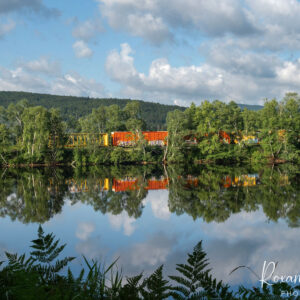 Train Over a Pond