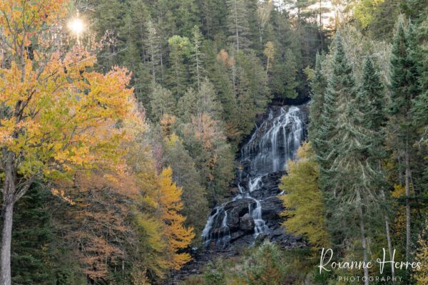 Autumn Sunrise Beaver Brook Falls
