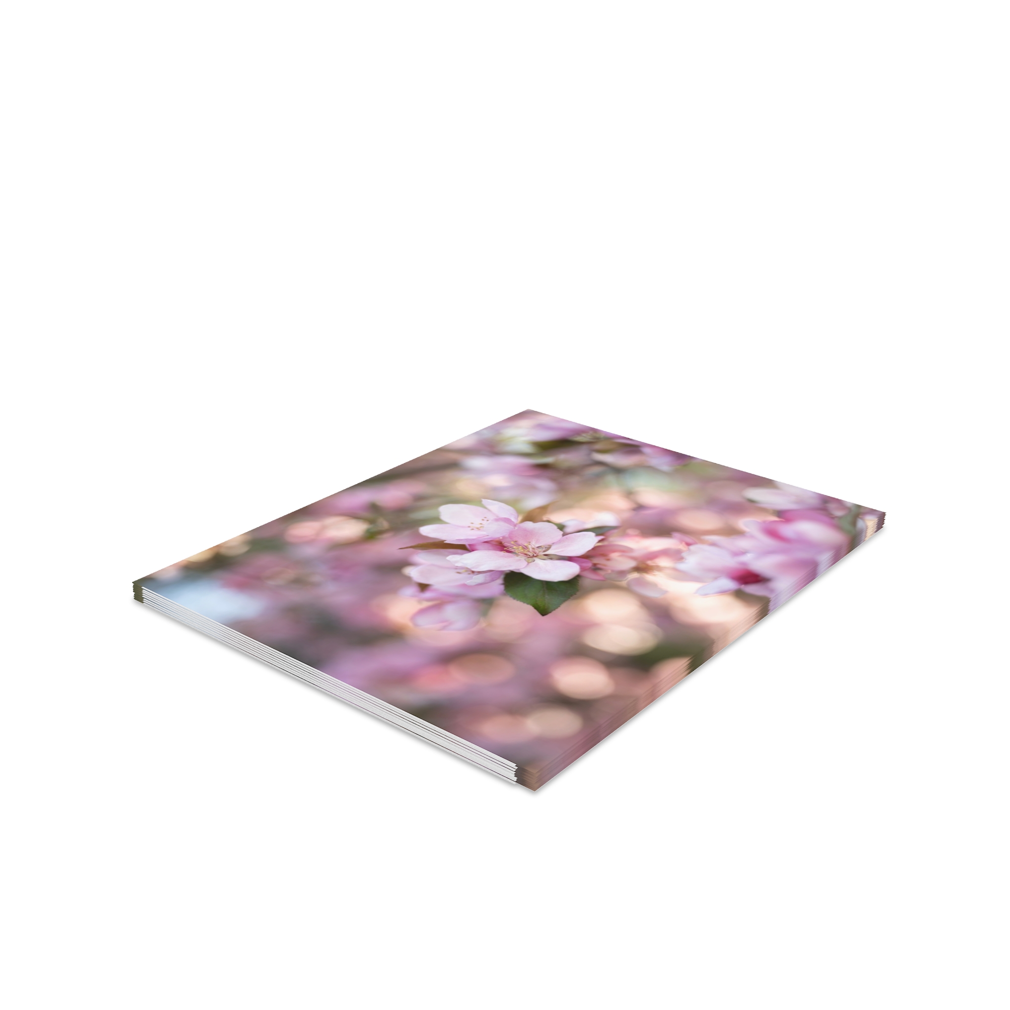 Crabapple Sun Bokeh Greeting Cards — Pack of 8/16/24 - Image 2